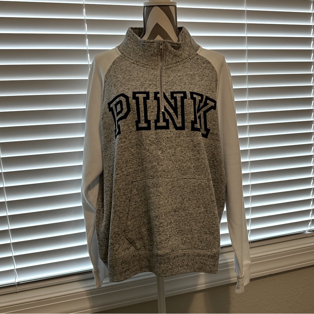 PINK Quarter Zip Sweatshirt